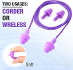 Tondiamo 200 Pairs Ear Plugs Reusable Silicone Earplugs - Image 3
