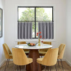 Wdfour24x36 Inch Pinch Pleated Blackout Cafe Curtains - Image 7