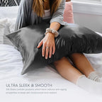 Tafts Silk Pillow Cases - 22mm 100% Pure Mulberry 6A Silk Pillowcase - Image 4