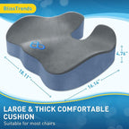 BlissTrends Seat Cushion, Thick Memory Foam Cushions - Image 3