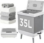 IPOW Foldable Towel Warmer 35L Large Quick Heating Hot Warming Tub Fits Up to 3 by IPOW