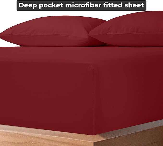 Royale Linens Fitted Sheet Twin - Image 6