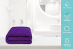 Medium Bath Towels Bulk Set of 12 – 100% Cotton Terry – 24" x 48" – Quick Dry - Image 7