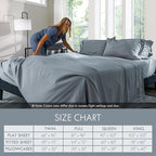 ClevaHome Queen Size Sheet Set - Image 6