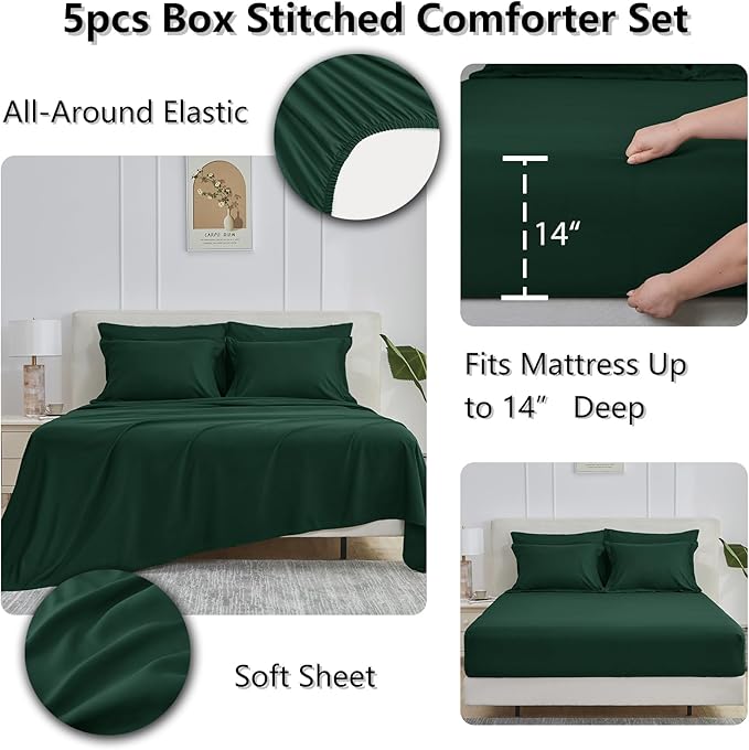 CozyLux Twin Comforter Set - Image 6