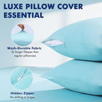 Elegear Cooling Pillow Cases for Hot Sleepers, Clean Fabric Silver Infused - Image 7