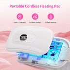 Portable Heating Pad Period Cramps: 2 Timer 6 Heat Levels 6 Vibration Modes - Image 5