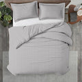 Kotton Culture 3 Pc Twin Size Duvet Cover Set- 100% Egyptian Cotton 600 TC by KottonCulture