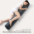 Body Pillow for Adults, Long Round Pillow, Big Cylindrical Pillow, Large Full - Image 3