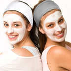 Whaline 3Pcs Spa Facial Headband Make Up Wrap Head Terry Cloth Headband - Image 4