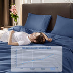 SONORO KATE 100% Egyptian Cotton Duvet Cover Queen Size, 1000 Thread Count - Image 5