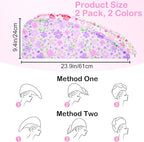 Basumee Microfiber Hair Towel Wrap - Image 7