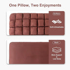YOUR MOON Fluffy Support Bed Pillow King Size, Super Soft Premium Down - Image 4