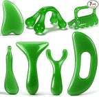 Ceenna 7 Pcs Gua Sha Massage Tools Set by Ceenna