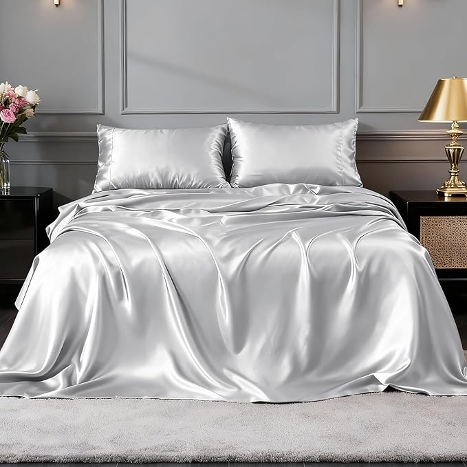 FreshCulture Satin Sheets Full Size - Image 2