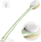 Back Scrubber for Shower with Long Handle, Dual-Sided Bath Brush with Soft by CYMPHW