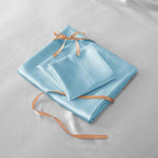 BEDELITE Satin Fitted Sheet and Pillowcases Set, Soft Similar to Silk Bottom - Image 6