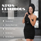 White Classic Wealuxe Black Bath Towels 24x50 Inch, Cotton Towel Set - Image 6