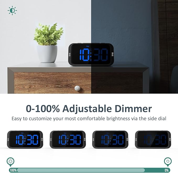 Odokee Digital Dual Alarm Clock - Image 8