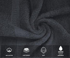 Premium 100% Cotton Hand Towels – Pack of 24, 16x27 Inch – Quick-Dry, Highly - Image 8