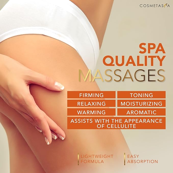 Cosmetasa Hot Belly Cream- 87% Organic Cellulite Cream - Image 4