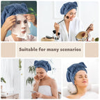 SUNLAND Large Microfiber Hair Drying Caps - Image 6