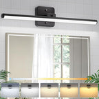 Sailstar Upgraded Bathroom Light Fixtures 23 inch Rotatable, Dimmable 15W 5CCT by Sailstar