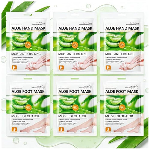 Aloe Vera Hand & Foot Mask Set by Unknown
