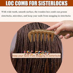 Massage Comb - Wooden Scalp Massager and Gua Sha - Image 4