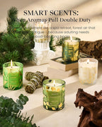 M&SENSE Eucalyptus Scented Vegan Soy Candles, No Toxin Calming Aromatherapy - Image 5