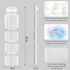 Luxury Full Body Bath Pillow for Bathtub, Bath Pillows for Tub - Image 4