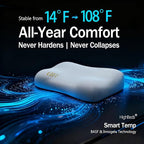 HighBeds Cervical Neck Pillow for Neck Pain Relief- Memory Foam Pillow for Side - Image 6