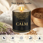 WarmEmbrace Scented Candles, 9 Oz Candle Sets - Image 4