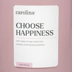 Carolina Choose Happiness 16 oz Scented Candle, 2 Wick Wellness Relaxing Candle - Image 5