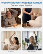 Winyoung Head Massager Scalp Stress Relief, Rechargable Electric Scalp Massager - Image 7