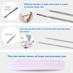 jindian Ingrown Toenail Pedicure Tool Kit Nail File and Nail Lifter Pusher - Image 4