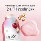 Olay Body Wash for Women, Fresh Radiance, 24/7 Skin-Loving Freshness, Visibly - Image 3