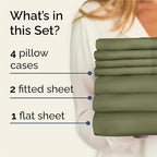 Split King 7 Piece Sheet Set - Image 2