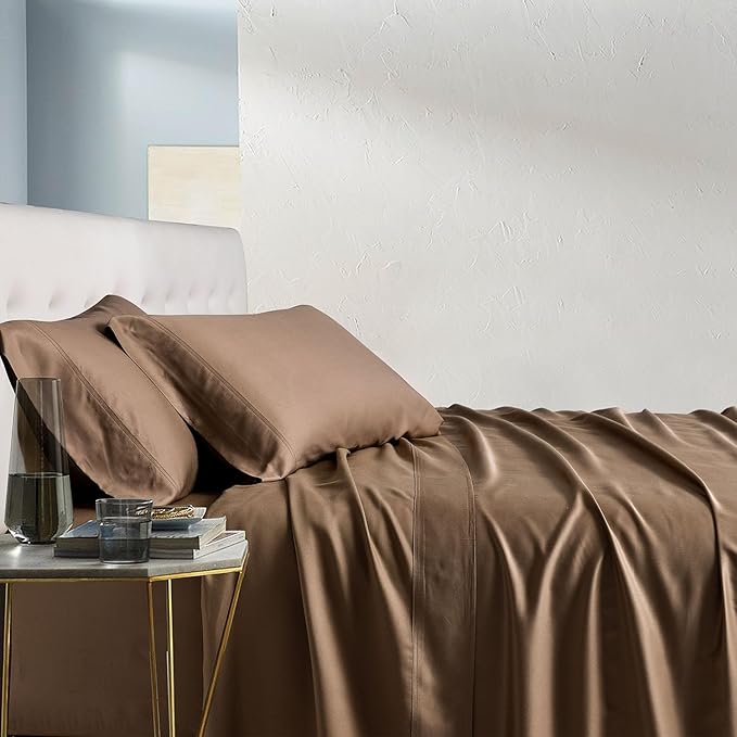 Royal Hotel Bedding 100% Natural Viscose Made from Bamboo Sheets, Soft Cooling by RoyalHotelBedding
