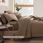 Monbix Oversized Queen Comforter Set - Image 4