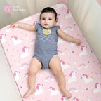 Baby Mini Crib Sheets Girl, Portable 38”x26” Pack and Play Sheets Fitted - Image 6
