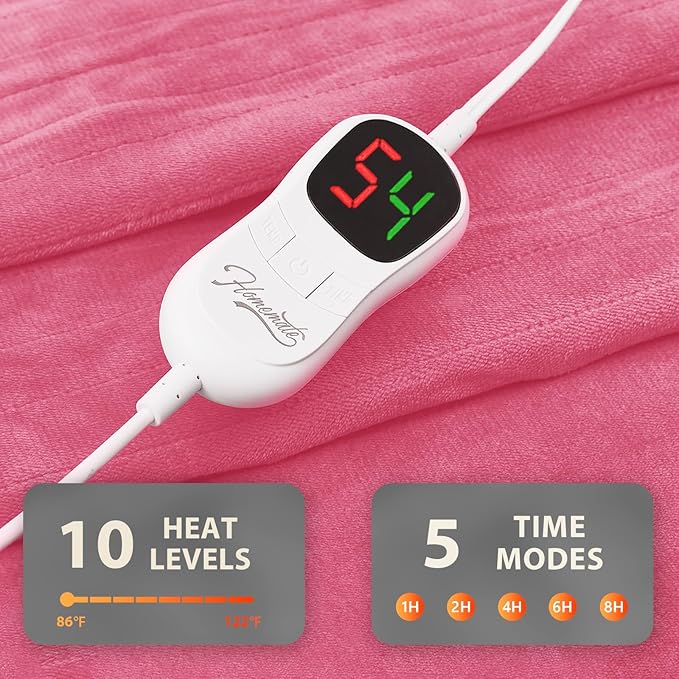 Homemate Electric Heated Blanket Twin Size - Image 4