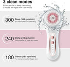 UMICKOO Electric Facial Cleansing Brush, 2-Way Rotating Face Scrubber - Image 5