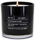 Lulu Candles | Blackcurrant & Rose | Smells Musky & Floral | Luxury Scented Soy by LULUCANDLES