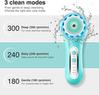 UMICKOO Electric Facial Cleansing Brush, 2-Way Rotating Face Scrubber - Image 4