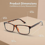 Blue Light Blocking Glasses For Men/Women Anti-Fatigue Computer Monitor Gaming - Image 4