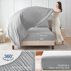 Sasttie California King Comforter Set, 7 Pieces Cal King Bed in a Bag, Complete - Image 4