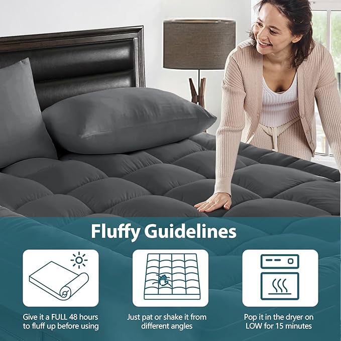 CYMULA Mattress Topper Twin Size - Image 5