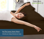 Royale Linen 400 Thread Count 100% American Grown Cotton Fitted Sheet Twin Size - Image 7