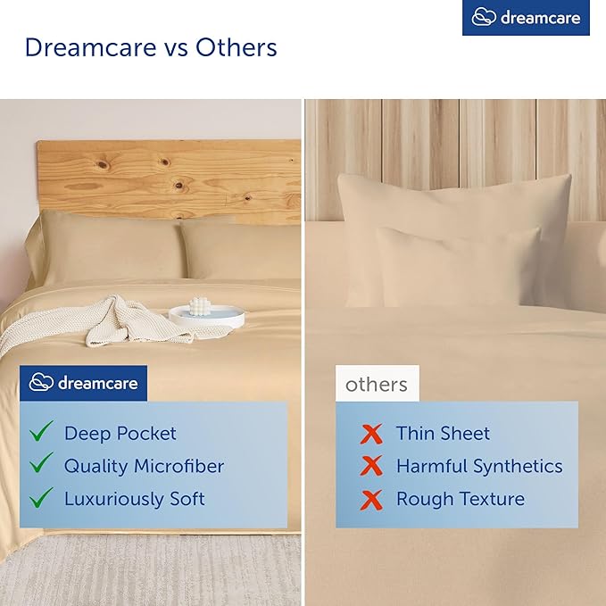 DREAMCARE Queen Sheet Set - Image 7